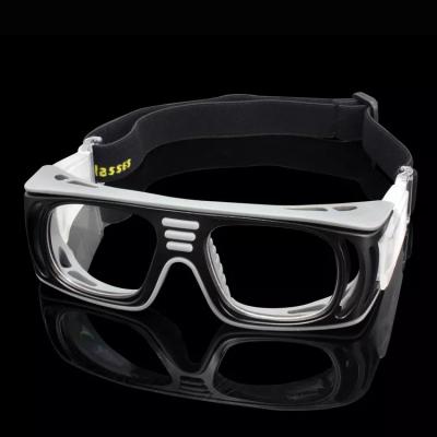 China New Design PC Basketball Goggles Handball Football Anti-fog Prescription Safety Protective Sports Glasses for sale