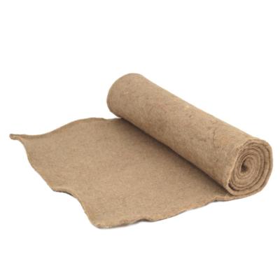 China High Quality Anti-bacteria 100% Jute Felt Jute Biodegradable Fabric Eco-friendly Biodegradable Nonwoven Fabric Jute Felt Roll for sale