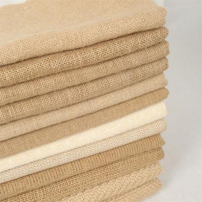 China Sustainable natural hessian roll for fabric crafting and decorating collages and patterns for sale