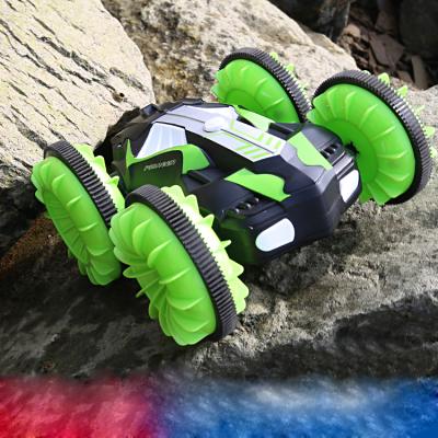 China 2021 Model 2021 Good Quality Multi Functional RC Car 360 Flip Remote Control Stunt Turning 6 CH RC Car Amphibious Toys For Kids for sale