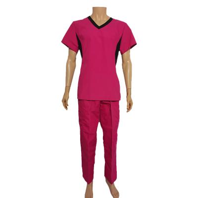 China High Quality Hospital Fabric Washable Hospital Uniforms Nurse Uniform Medical Scrubs Split Nurse Uniforms for sale