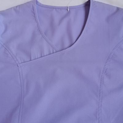 China Cheap Fashionable Hospital Nursing Scrub Elegant Wholesale Nurse Uniform Set for sale