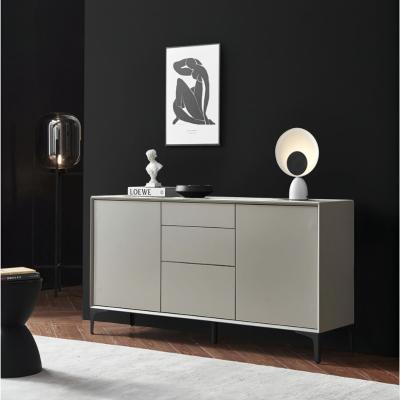 China Other Factory Outlet Sideboard Modern Slate Wood Living Room Cabinet for sale