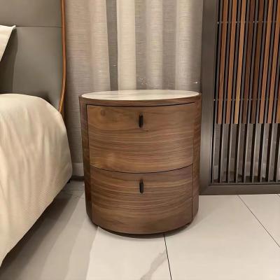 China The Other Design High Quality Nordic Luxury Modern Popular American Style Light Rustic American Bedside Table for sale