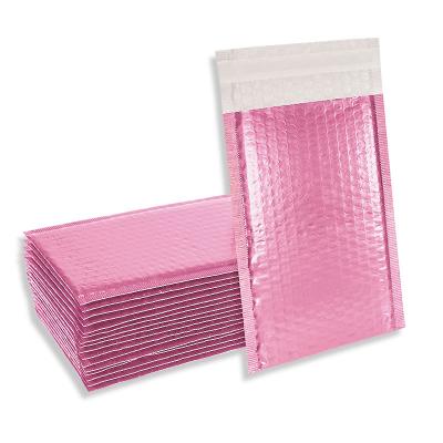 China High Quality Wholesale Biodegradable Pink Consumer Electronics Hot Sale 4*8 Bubble Wrap Mailer Custom for sale