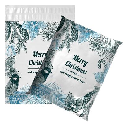 China Christmas Ship Courier Mailing Bags 100% Poly Tote Eco Friendly Biodegradable Custom Mailer Bag for sale