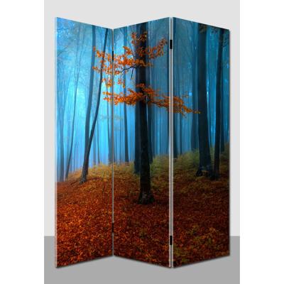 China New Classic/Postmodern Fall Double Side Lit Room Divider Led Canvas Screen Room Divider for sale