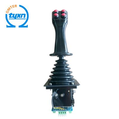 China Industrial Joystick OM3000B-2AC-NA-MS12-B0018 4 ON-OFF Buttons OM3000B-2AC-NA-MS12-B0018 4 BUTTONS ON-OFF for sale