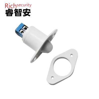 China Hot Selling ABS Door Switch Recessed Anti-theft Alarm Sensor Magnetic Contact With Terminal For Alarm System for sale