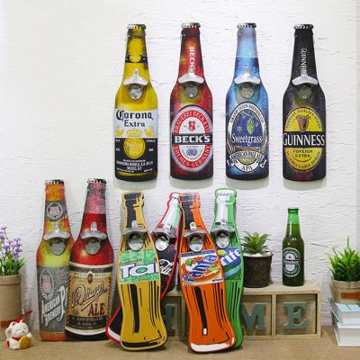 China Sustainable Factory Metal Wall Mount Custom Bottle Opener for sale