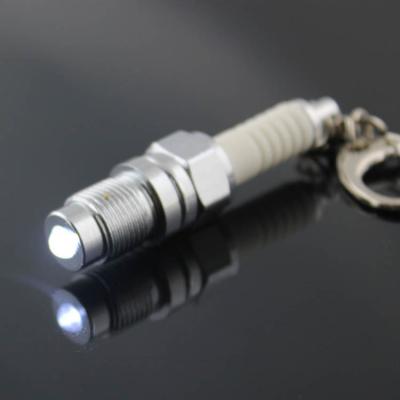 China Mini Eco - Friendly Auto Part Spark Plug Key Chain for sale