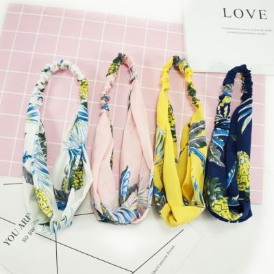 China Comfortable and soft Korean version of the South Korean Chiffon fabric hair belt bowknot hair belt adorns many styles of women's main belt for sale