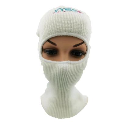 China JOINT Winter Motorcycle Riding Wear Wholesale Custom Logo Face Mask Knit Full Face Cover Ski Cap One Hole Balaclava Designer Ski Hat for sale