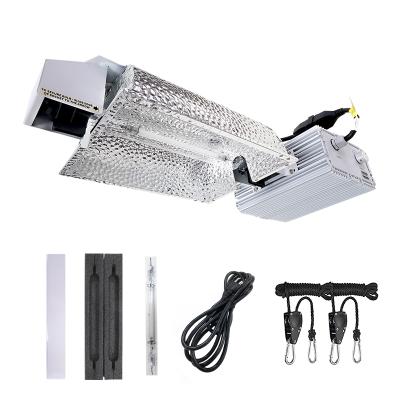 China Seed Starting HPS UDWELLS 1000 Watt Hydroponic Air Cooled Hood Light Lamp HPS Grow Light Fixture for sale