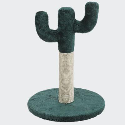 China Wholesale Trend Regular Durable Sisal Fashion Tube Viable Hot Selling Paper Cactus Striping Mail Pet Tree for sale