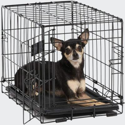 China Viable Hot Selling Mid Western Houses For Pets iCrate Single Door & Double Door Dog Crates for sale