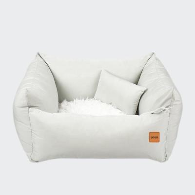 China Wholesale Travel Dog Bed Hot Selling Comfortable Ultra Soft Washable Bed for sale