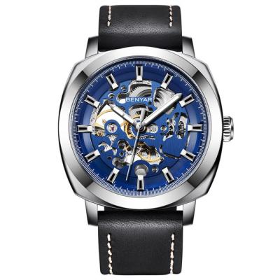 China Wholesale BENYAR 5121 Luxury Top Quality Luminous Movement Wrist Sports Watch Chronograph Luminous Watch Mechanical for sale