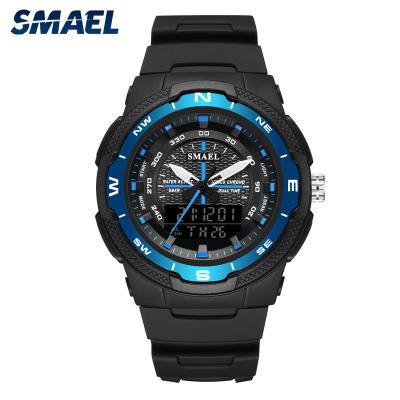 China Alarm SMAEL Digital Watch 50M Water Resistant LED Blue 1362 Male Watches Hot Sport In Amazon for sale