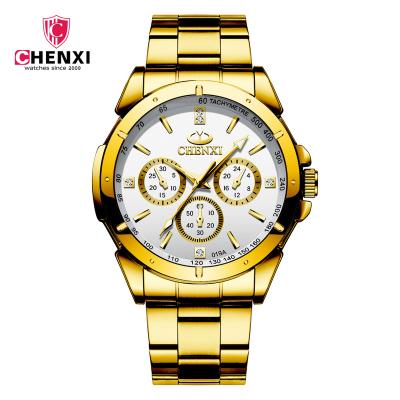 China Top quality cheap price water resistant luxury gold watches for lovers couple watch both men and women use for sale