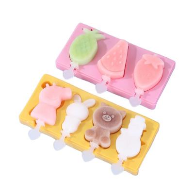 China Best Viable Fashion Silicone Ice Cream Mold Welcome Ice Cream Molds Ice Cream Molds for sale