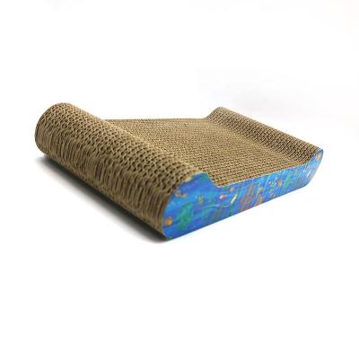 China Multi Tier Cat Scratchers House Sturdy Solid Bone Shape Large Cat Scratcher for sale