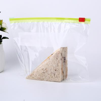 China New Type High Quality Aseptic Bag Zipper Slider Storage Food Grade Zipper Slider Bag for sale