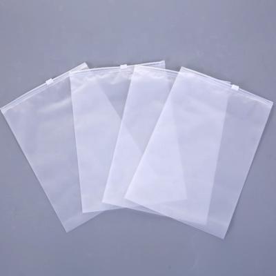 China Recyclable Freezer Slider Zipper Reusable Zipper Lock Bag Resealable Plastic Bag For Household Storage for sale