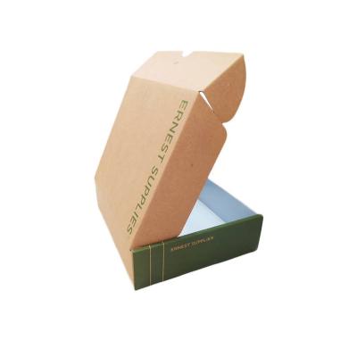 China OEM Recyclable Custom Corrugated Factory Box Fold Gift Shipping Mailing Announcement Box Eco-Friendly Paper Packaging With Logo for sale