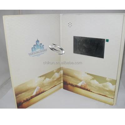 China 2021 Artpaper China Manufacturer 5 Inch Voice Video Recordable Greeting Card for sale