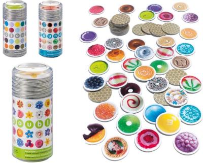 China Paper Favorable Price Unique Design Mini Round Shape Custom Memory Game Cards for sale