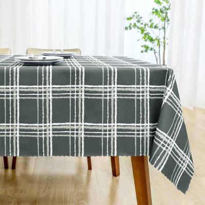 China Customized Customized Waterproof Dining Table Cover Tablecloth Textile Home Decoration for sale