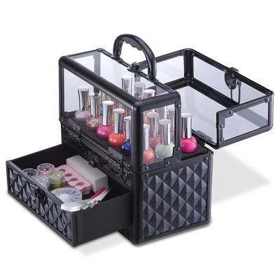 China Large Capacity Nail Polish Storage Nail Artist Makeup Organizer for sale