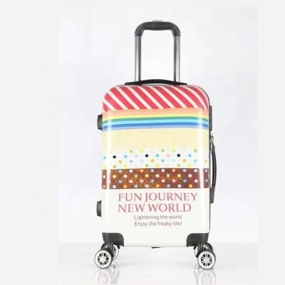 China Universal Travel Travel Bottom Suitcase 4 Wheels Bag Airport Case Hotel Cabin Hard Shell Kids ABS PC Luggage Trolley Case for sale