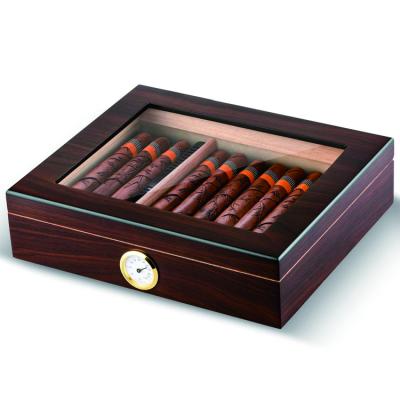 China Recyclable Custom Luxury Gift Packaging Wooden Cigar Box for sale