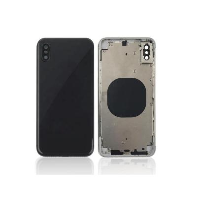 China Metal + Glass Battery Cover Assembly Mid Back Housing For iPhone XS MAX Rear Housing for sale