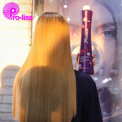 China Salon Hair Care Pro-Liss Brazilian Formaldehyde Free Keratin Therapy Blue Violet Protein Straightening Smoothing Hair Treatment Keratins 0.00% for sale