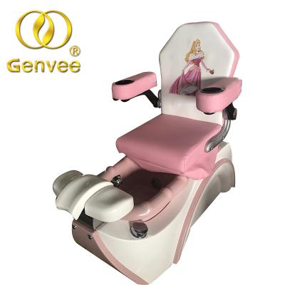 China Lovely Kids Foot Spa Chair Kids Spa Massager For Beauty Salon for sale