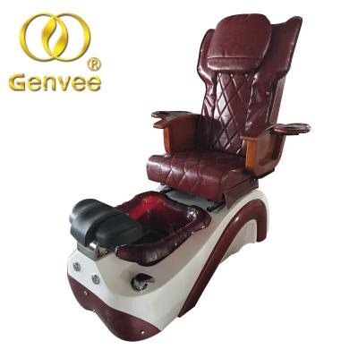 China Flexible Pedicure Chair With Manicure Table For Salon Furniture for sale