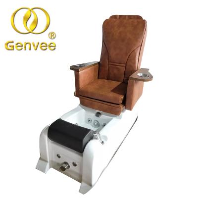 China Flexible Pedicure Chair With Manicure Table For Salon Furniture for sale