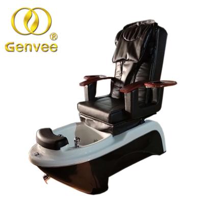 China Flexible Pedicure Chair With Manicure Table For Salon Furniture for sale