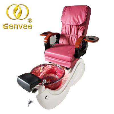 China Flexible Pedicure Chair With Manicure Table For Salon Furniture for sale