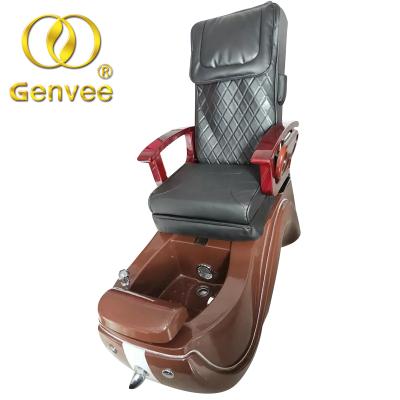 China Flexible Pedicure Chair With Manicure Table For Salon Furniture for sale