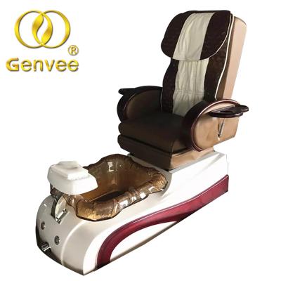 China Flexible Pedicure Chair With Manicure Table For Salon Furniture for sale