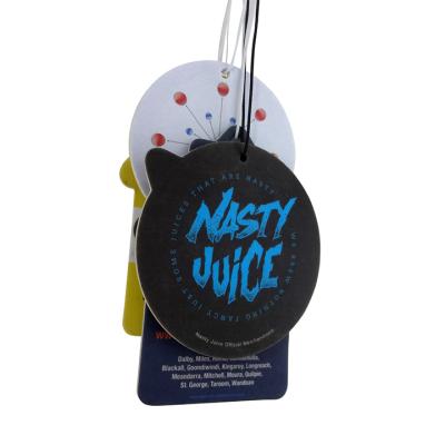 China Custom Car Washroom Car Hanger Car Paper Air Freshener for Different Shapes and Scents for sale