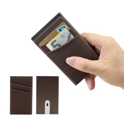 China Na New Against Scan And Steal Anti RFID Card Holders Purse For Money Cash 5 Card And Cards for sale