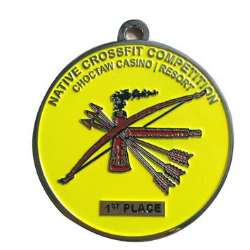 China China Factory Supply Direct Sport Medal Powerlifting Sports Medals Custom for sale