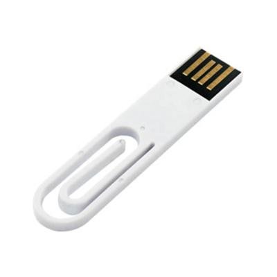 China Customs plastic cheap logo OEM paper clip usb flash leads clip shape usb pen bulk order for sale