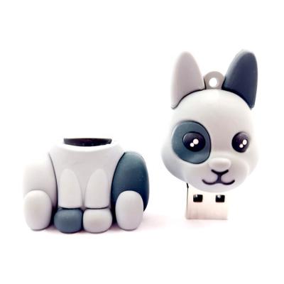 China Customized Design Pendrive Rabbit 2D 3D USB Flash Drives Soft PVC USB Pen Drive Stick Shape For USB 2.0 3.0 for sale