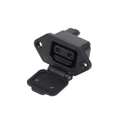 China 2+6 Automotive Charging Socket With Power Off Switch Use For Niu Scooter Power Charger for sale